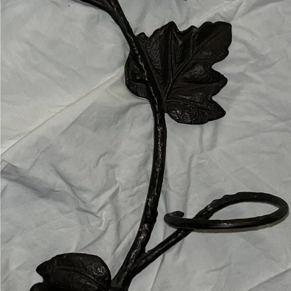 Decorative Cast Iron Leaf Wall Hook